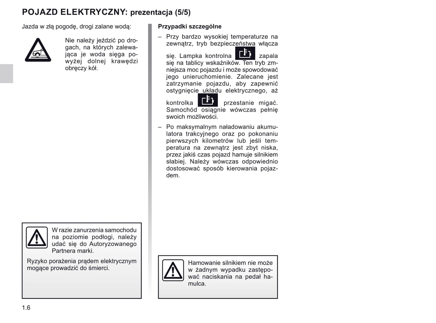 2020-2021 Renault Twizy Owner's Manual | Polish