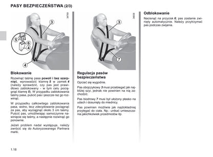 2020-2021 Renault Twizy Owner's Manual | Polish