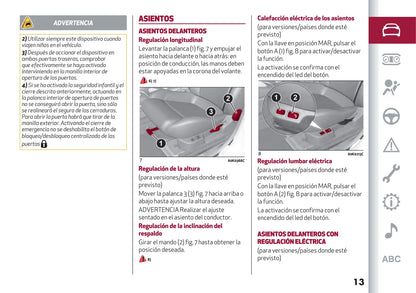 2016-2021 Alfa Romeo Giulietta Manuel du propriétaire | Espagnol