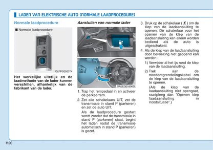 2016-2017 Hyundai Ioniq Electric Gebruikershandleiding | Nederlands