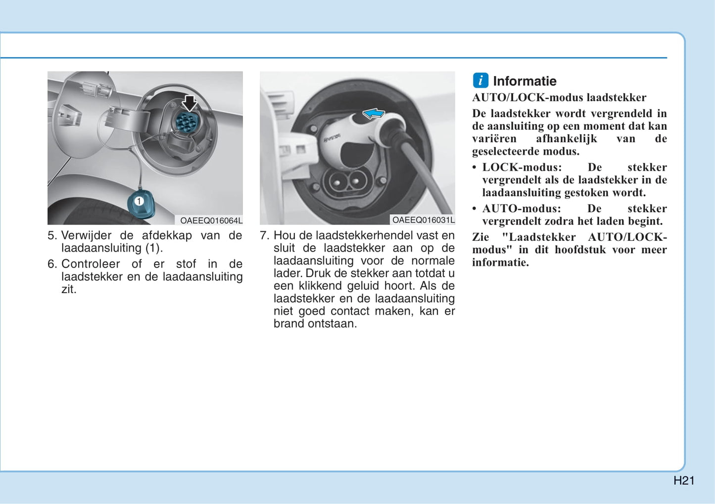 2016-2017 Hyundai Ioniq Electric Gebruikershandleiding | Nederlands