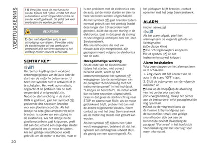 2020-2021 Jeep Compass Owner's Manual | Dutch