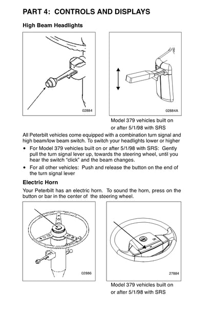 Peterbilt Operator's Owner's Manual