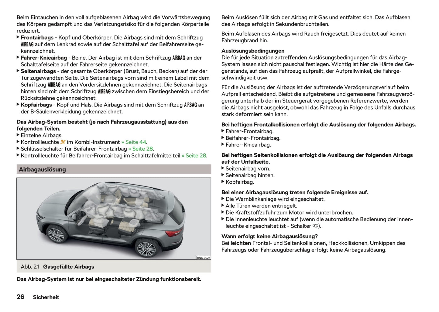 2017-2021 Skoda Kodiaq Manuel du propriétaire | Allemand