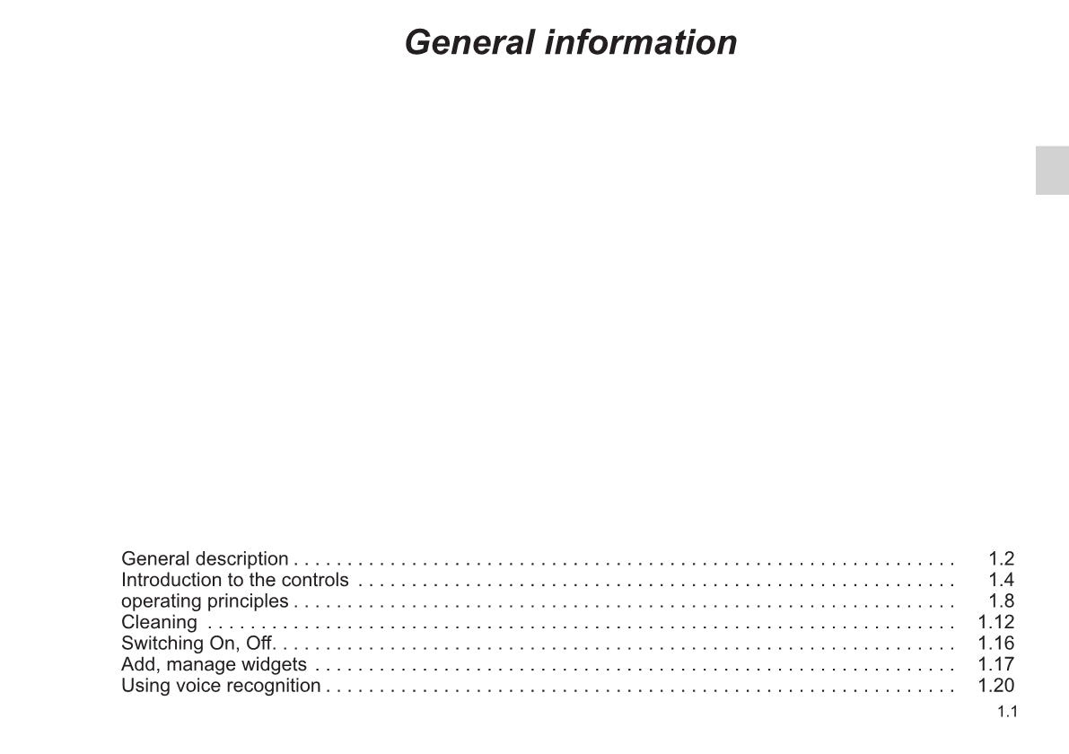 2020 - 2023 Renault Easy Connect Infotainment Manual | English