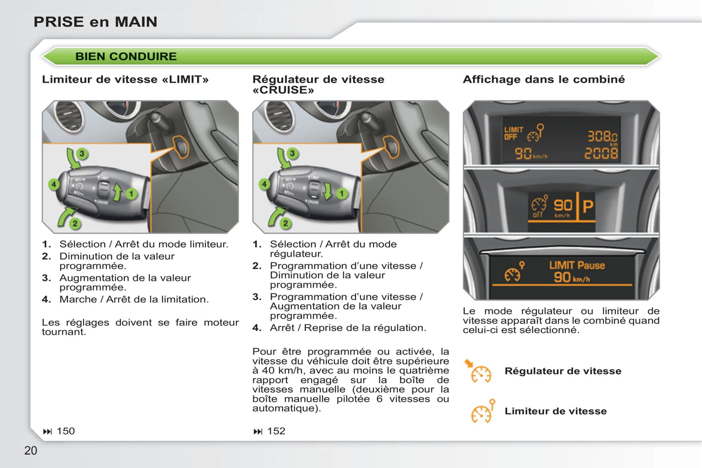 2010-2011 Peugeot 308 Owner's Manual | French