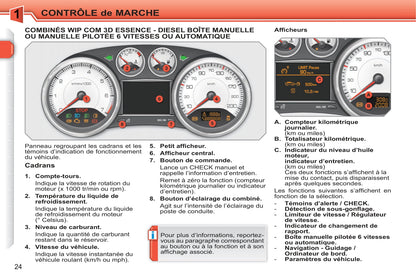 2010-2011 Peugeot 308 Owner's Manual | French