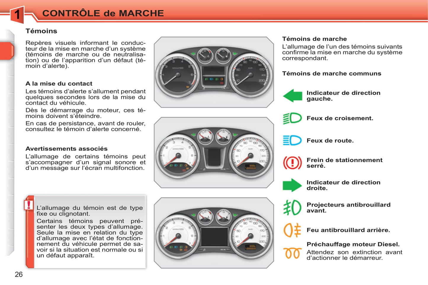 2010-2011 Peugeot 308 Owner's Manual | French