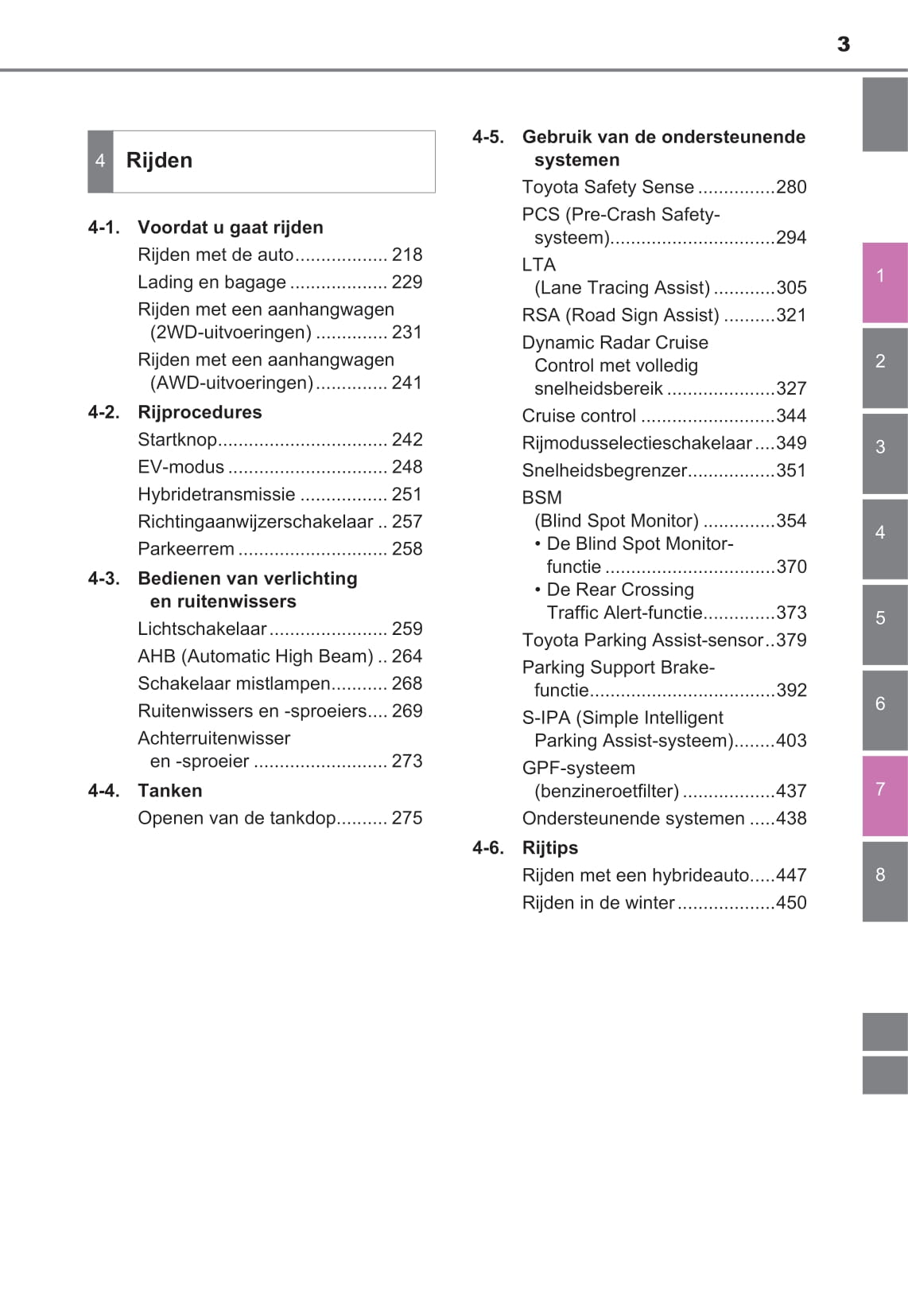 2021-2022 Toyota Prius Owner's Manual | Dutch