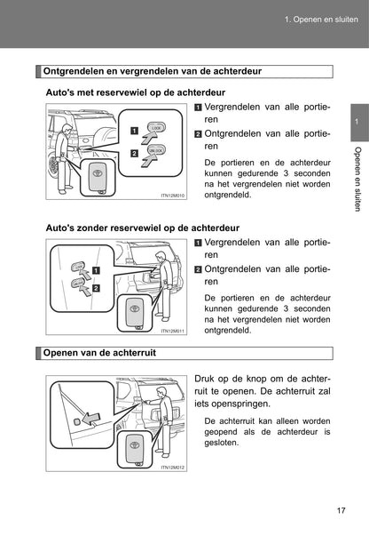 2013-2014 Toyota Land Cruiser Owner's Manual | Dutch