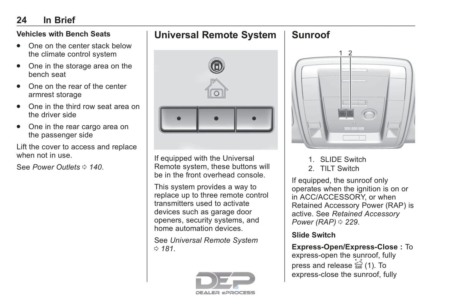 2019 Chevrolet Suburban/Tahoe Owner's Manual | English