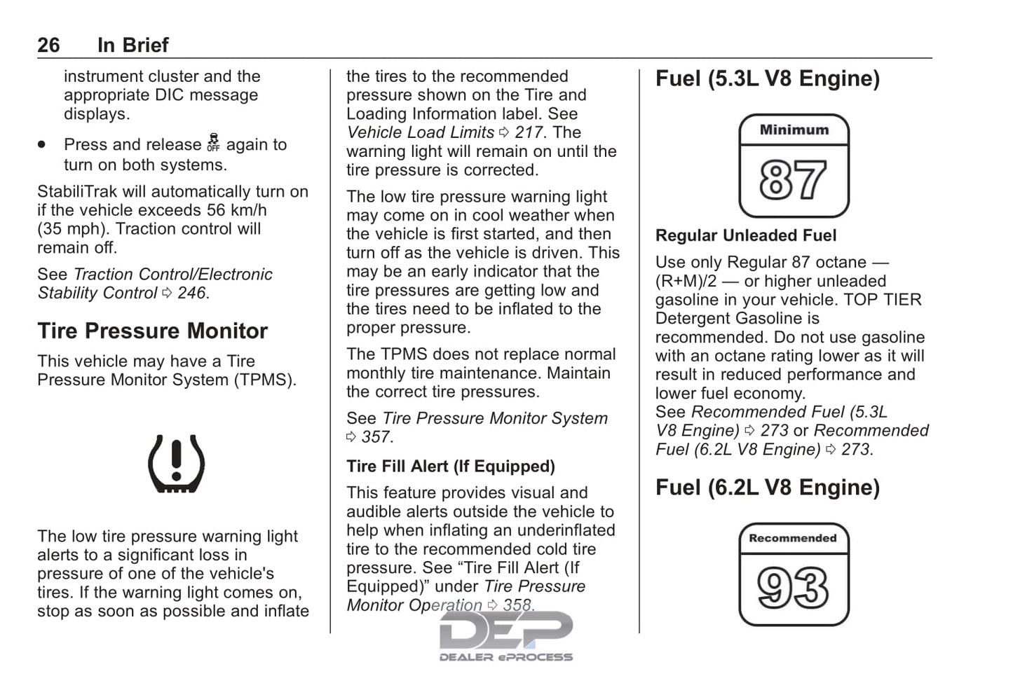 2019 Chevrolet Suburban/Tahoe Owner's Manual | English