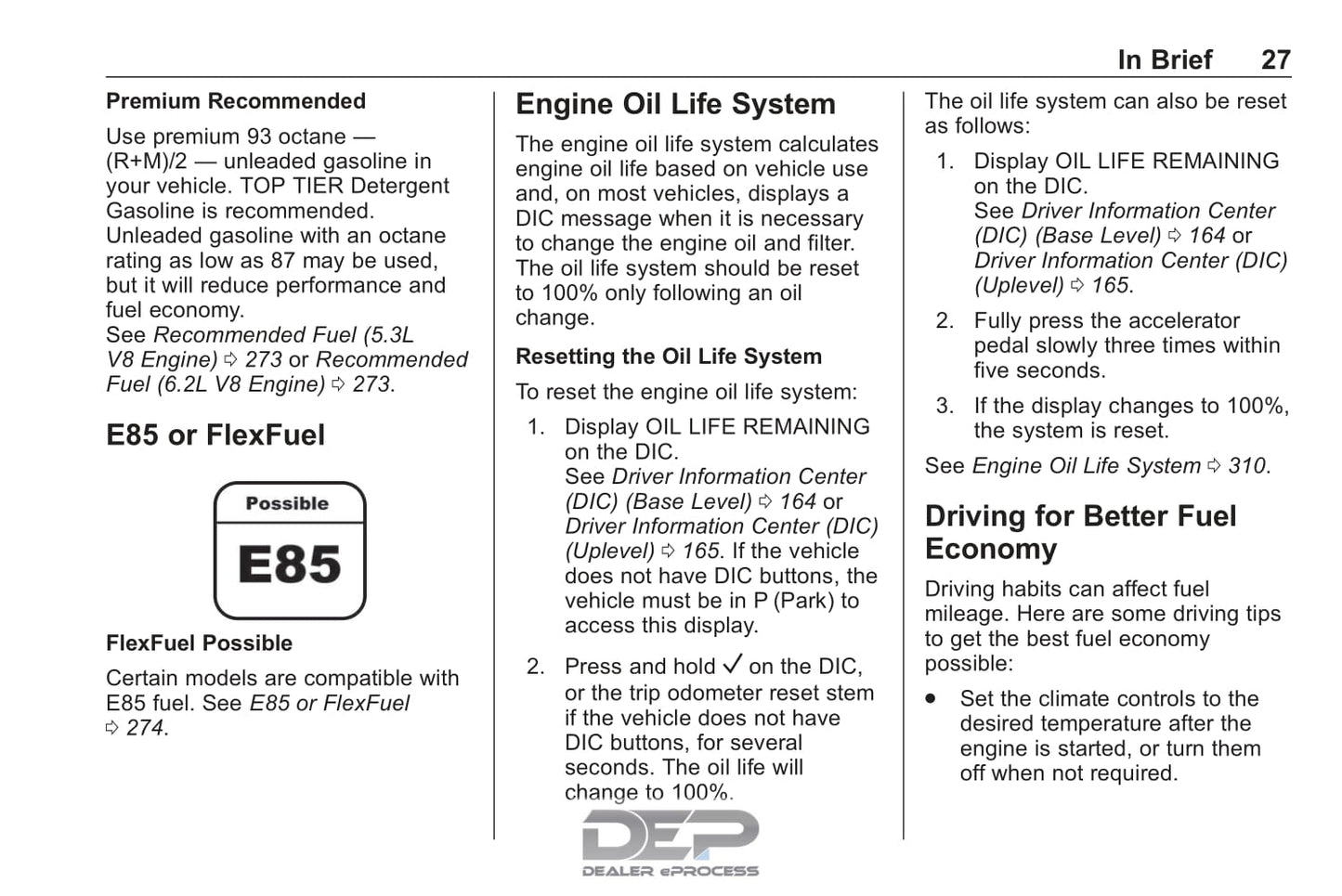 2019 Chevrolet Suburban/Tahoe Owner's Manual | English