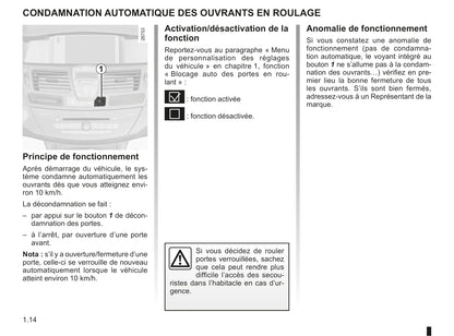 2010-2011 Renault Laguna Owner's Manual | French