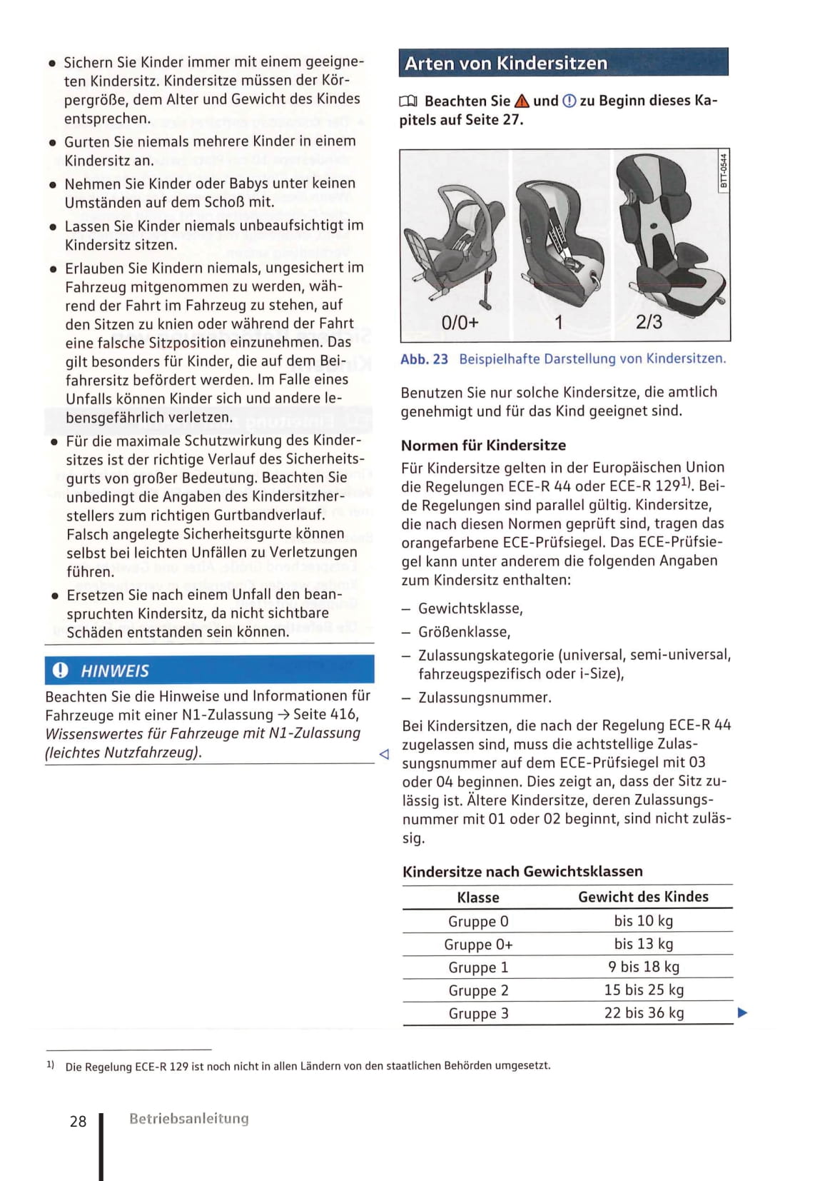 2016-2020 Volkswagen Tiguan Owner's Manual | German