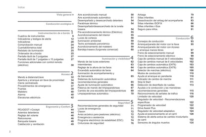 2021-2023 Peugeot 208/e-208 Owner's Manual | Spanish