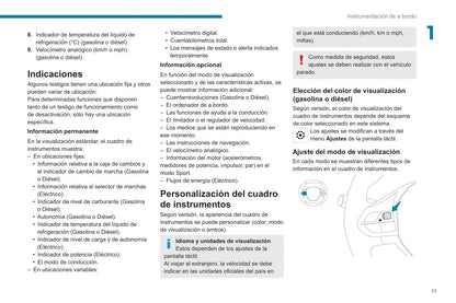 2021-2023 Peugeot 208/e-208 Owner's Manual | Spanish