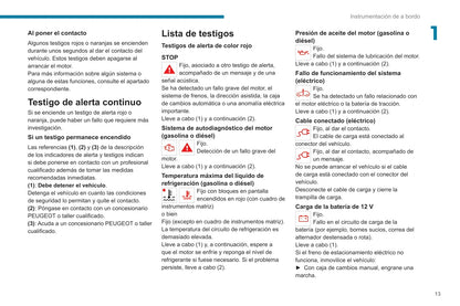 2021-2023 Peugeot 208/e-208 Owner's Manual | Spanish