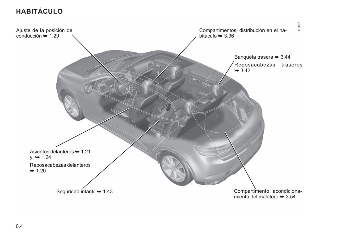 2021-2022 Renault Mégane Owner's Manual | Spanish