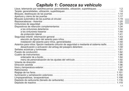 2021-2022 Renault Mégane Owner's Manual | Spanish