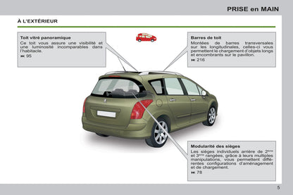 2012-2014 Peugeot 308 Owner's Manual | French