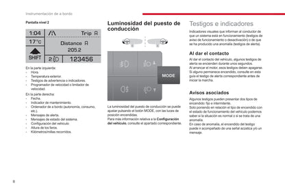 2017-2019 Citroën Jumper/Relay Owner's Manual | Spanish