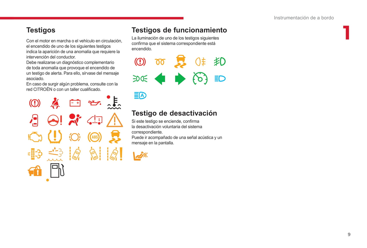 2017-2019 Citroën Jumper/Relay Owner's Manual | Spanish