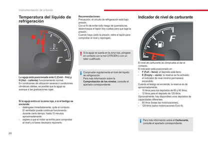 2017-2019 Citroën Jumper/Relay Owner's Manual | Spanish