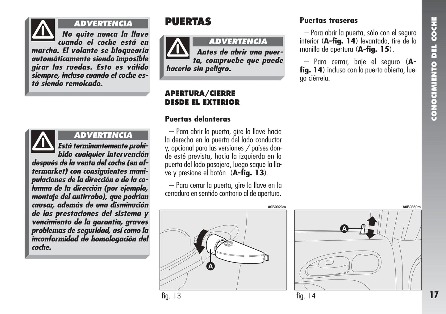 2004-2007 Alfa Romeo 156 Owner's Manual | Spanish