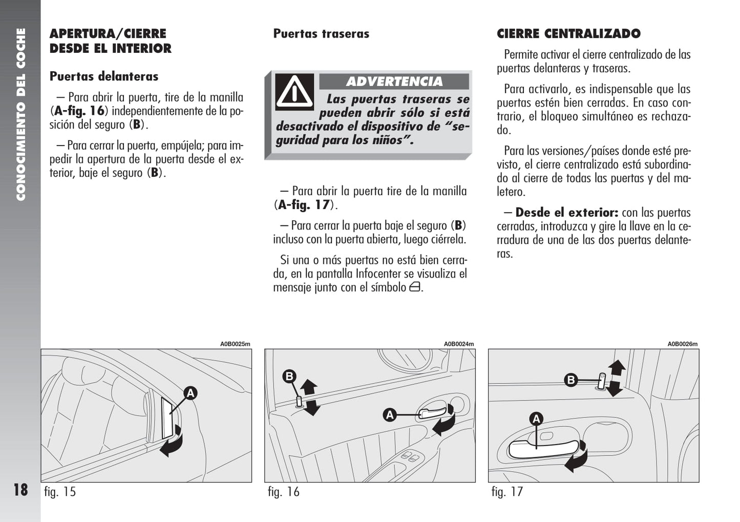 2004-2007 Alfa Romeo 156 Owner's Manual | Spanish