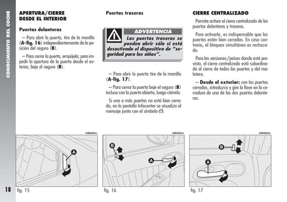 2004-2007 Alfa Romeo 156 Owner's Manual | Spanish