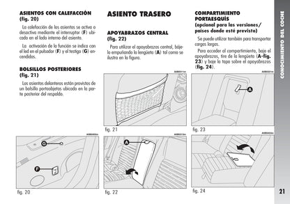 2004-2007 Alfa Romeo 156 Owner's Manual | Spanish