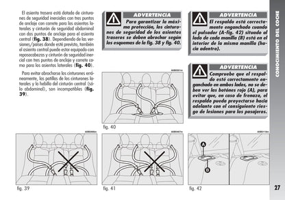 2004-2007 Alfa Romeo 156 Owner's Manual | Spanish