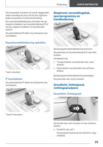 2020 BMW X3 Plug-in Hybrid Owner's Manual | Dutch