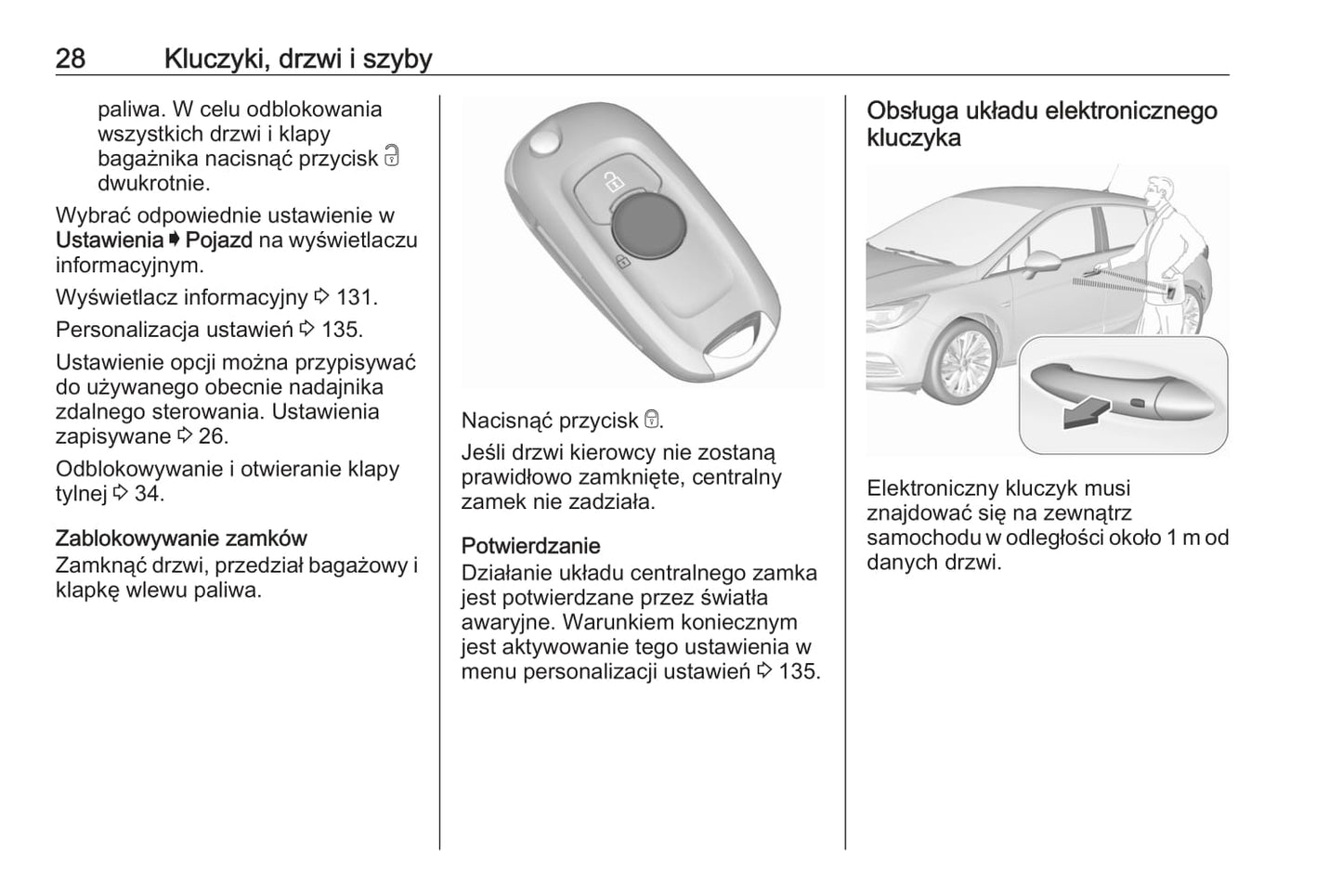 2019-2020 Opel Astra Bedienungsanleitung | Polnisch