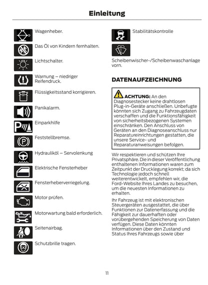 2020 Ford Transit Owner's Manual | German