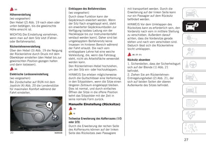 2020-2021 Jeep Compass Owner's Manual | German