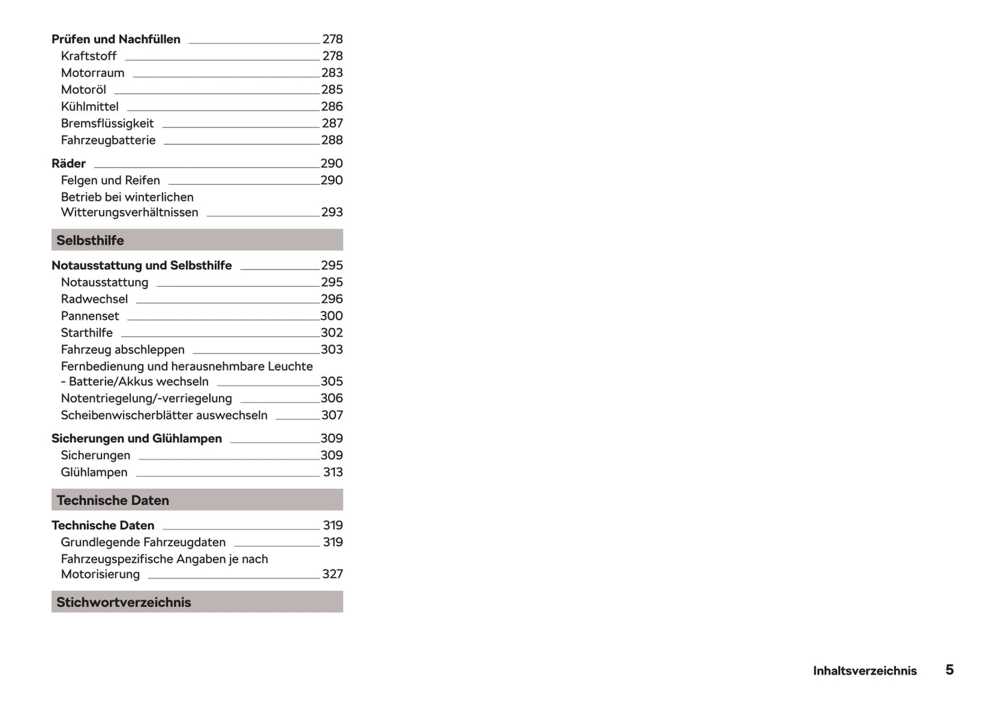 2017-2018 Skoda Octavia Owner's Manual | German