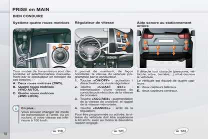 2011-2012 Peugeot 4007 Gebruikershandleiding | Frans