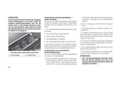 2011-2012 Jeep Compass Owner's Manual | Dutch