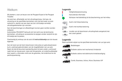 2018-2020 Peugeot Expert/Traveller Gebruikershandleiding | Nederlands