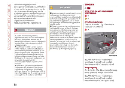 2017-2020 Alfa Romeo Stelvio Owner's Manual | Dutch