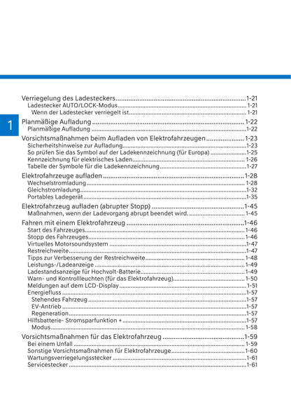 2021-2022 Hyundai Kona Electric Gebruikershandleiding | Duits