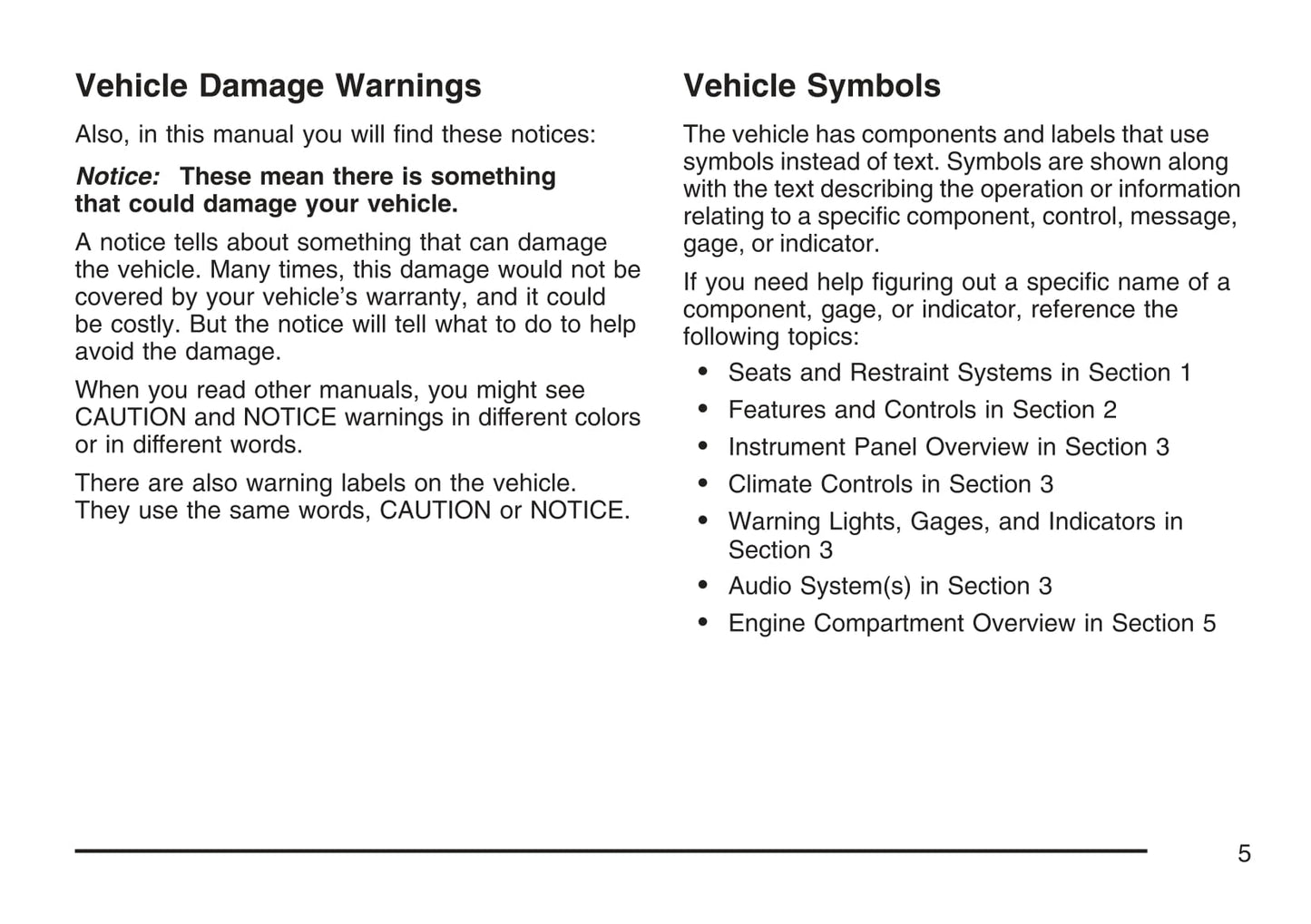 2007 GMC TopKick Owner's Manual | English