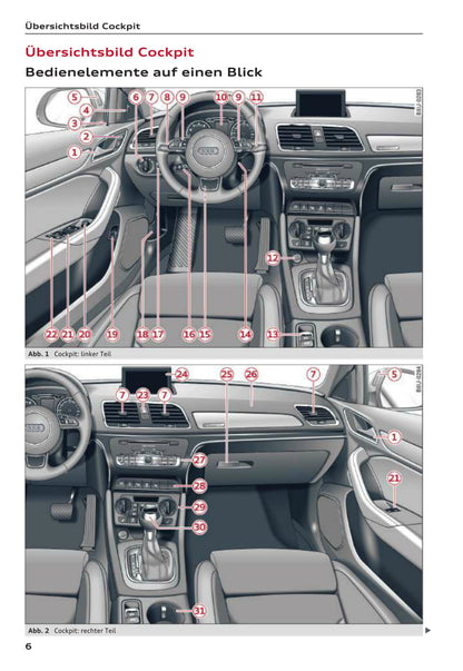 2015-2018 Audi Q3 Owner's Manual | German