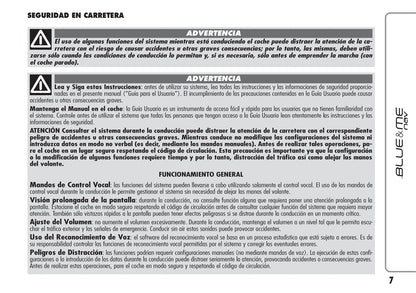 Alfa Romeo Blue&Me Nav Instrucciones 2008 - 2011