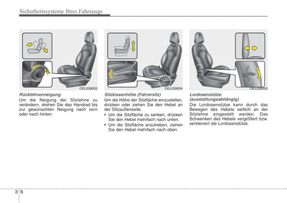 2010-2011 Kia Sportage Owner's Manual | German