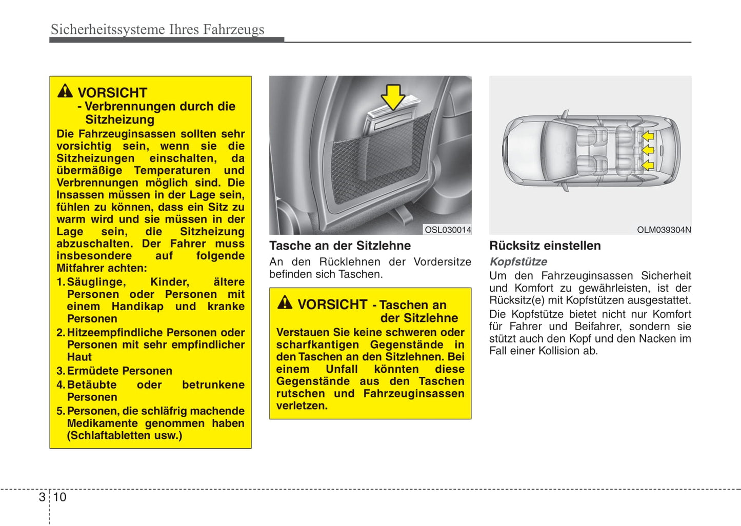 2010-2011 Kia Sportage Owner's Manual | German