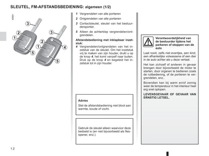 2016-2017 Renault Mégane Owner's Manual | Dutch