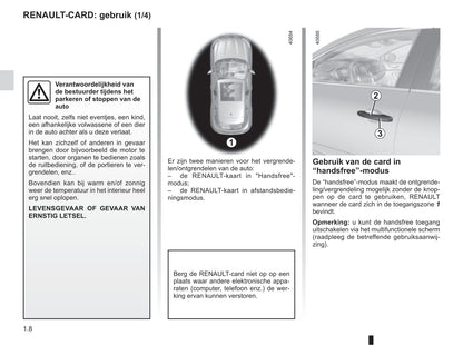 2016-2017 Renault Mégane Owner's Manual | Dutch